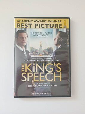 The King's Speech DVD | Academy Award Best Picture Winner | Colin Firth | VG
